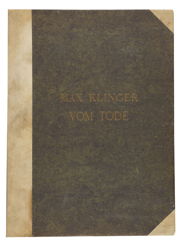 Max Klinger - Vom Tode. Erster Teil. Radier-Opus XI - Weitere Abbildung