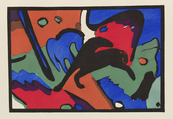 Wassily Kandinsky - Marc: Almanach der Blaue Reiter. - Weitere Abbildung