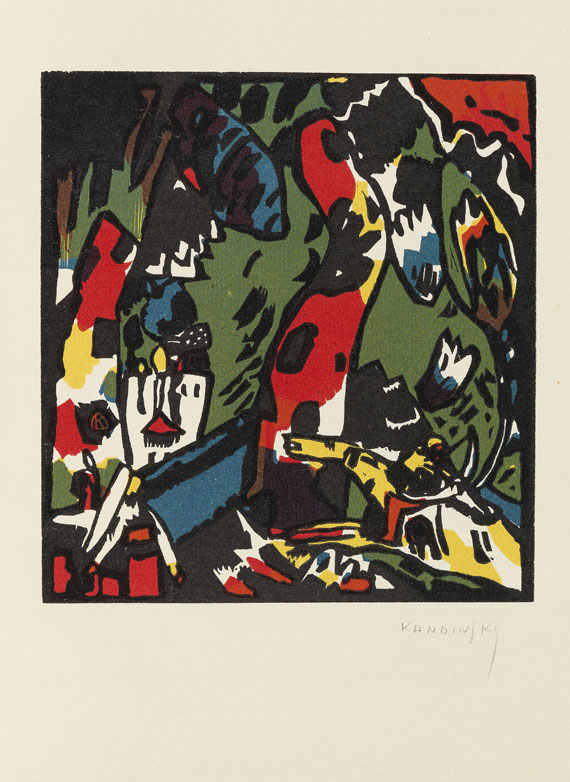Wassily Kandinsky - Marc: Almanach der Blaue Reiter. - Weitere Abbildung