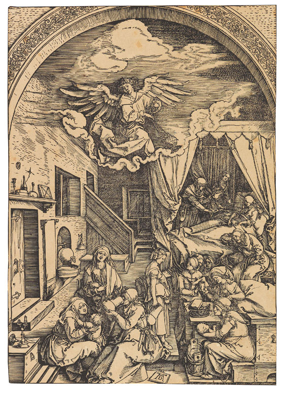 Albrecht Dürer - Die Geburt Mariens