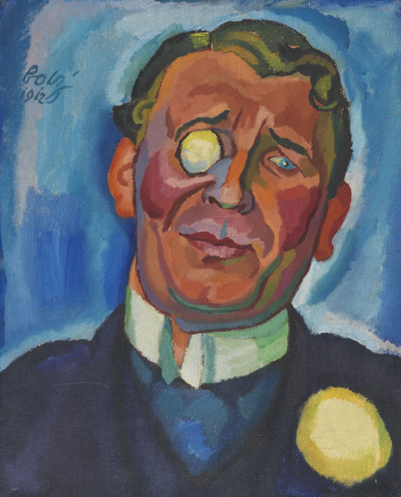 Hanns Bolz - Porträt eines Herren mit Monokel