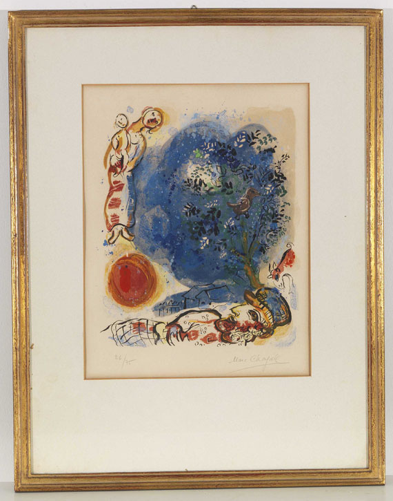 Marc Chagall - Le Paysan - Rahmenbild