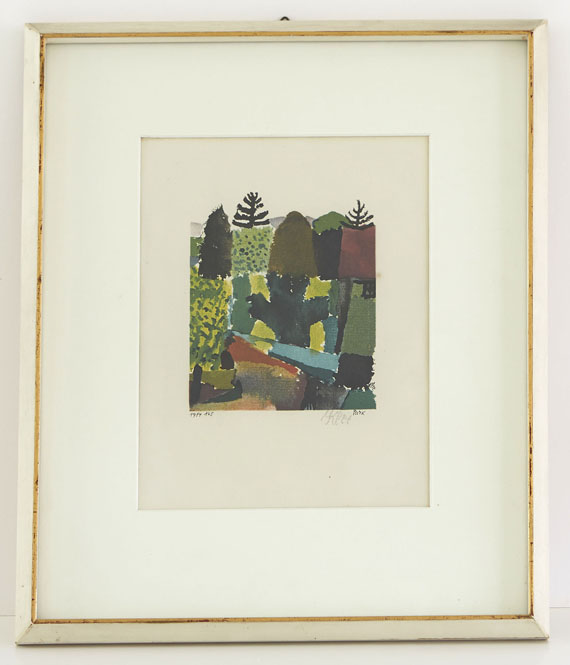 Paul Klee - Park - Rahmenbild