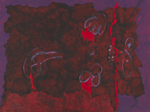 Theodoros Stamos - 3 Blätter: Infinity Field, Torino Series # 2, 6, 10