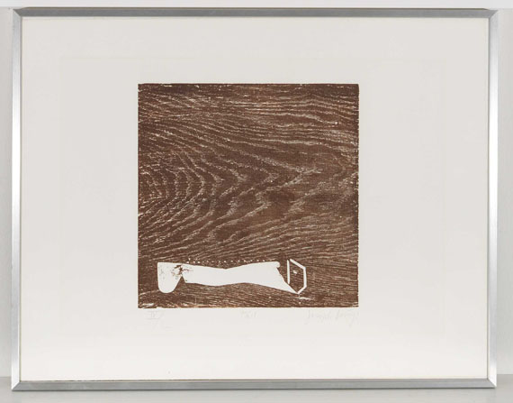 Joseph Beuys - Bein - Rahmenbild