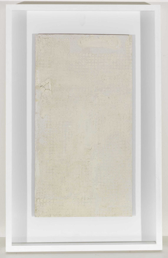 Herbert Zangs - Ohne Titel (Relief-Gemälde) - Rahmenbild