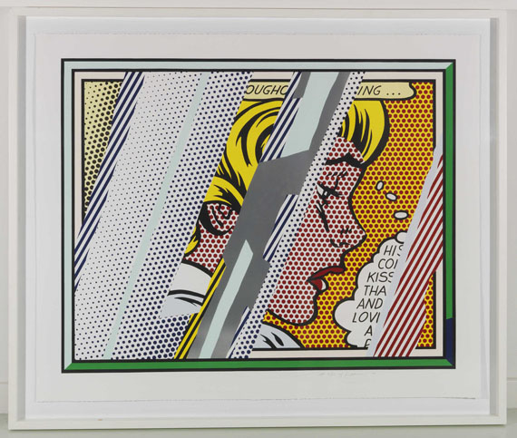 Roy Lichtenstein - Reflections on Girl - Rahmenbild