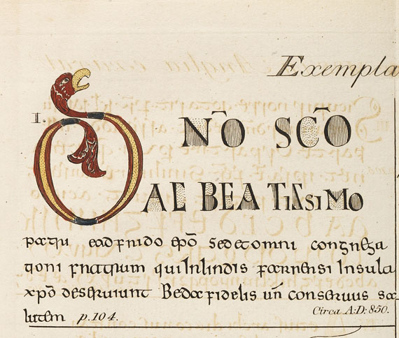 Thomas Astle - Origin and progress of writing. 1784 - Weitere Abbildung
