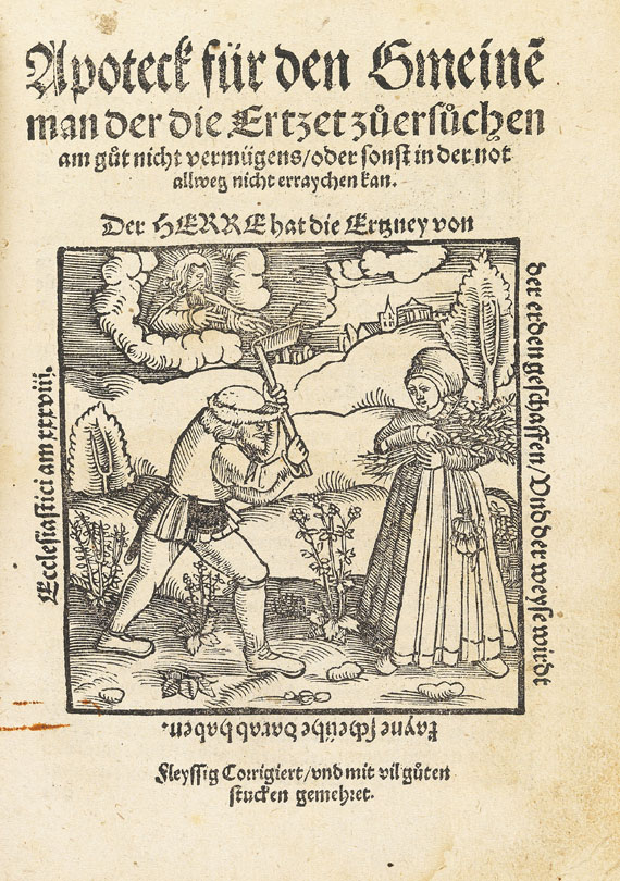  Augsburg - Sammelband Holzschnittbücher. 1529-32 - Weitere Abbildung