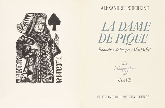 Antoni Clavé - La dame de pique