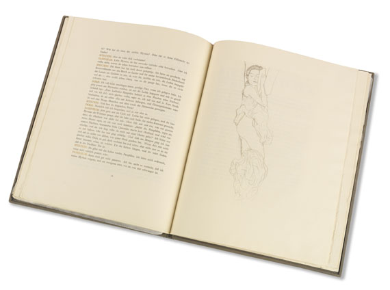 Gustav Klimt - Die Hetärengespräche des Lukian - Weitere Abbildung