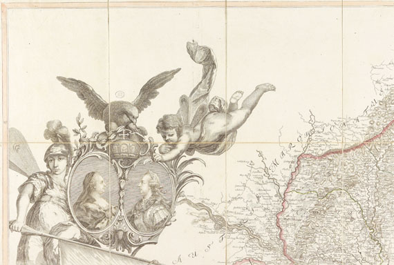 Ungarn - Mappa ... Regni Hungariae (I. Müller / Mollo), Ausg. 1807. Gefaltet in Schuber.