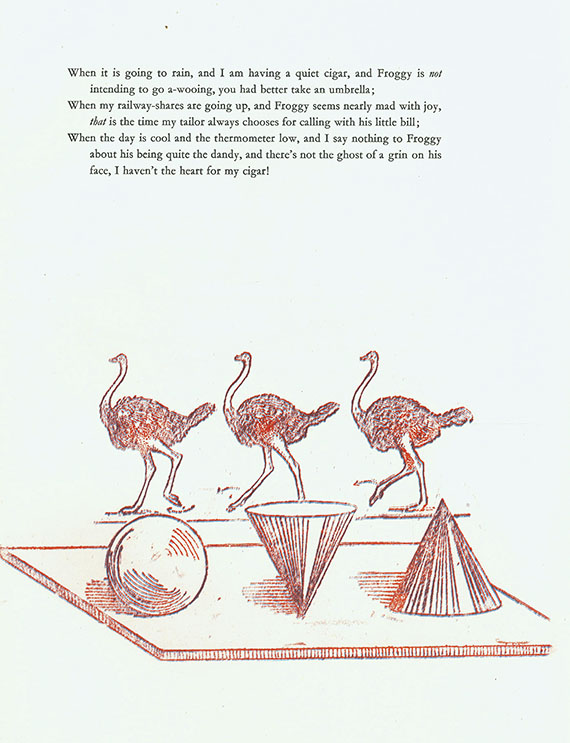 Max Ernst - Lewis Carrolls Wunderhorn mit Original-Lithographien. Dabei: Ein Baum stirbt mit 1 Original-Lithographie