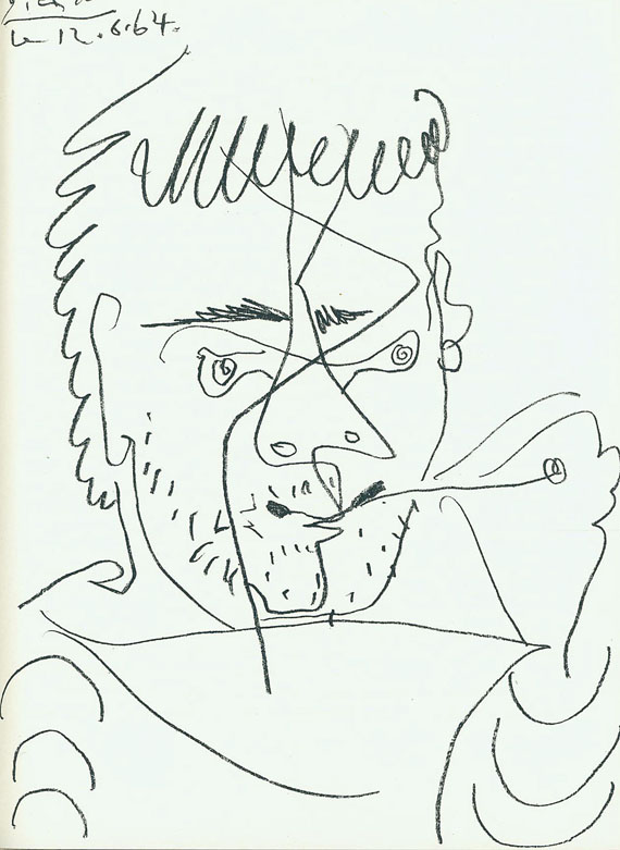 Pablo Picasso - Pour Daniel-Henry Kahnweiler