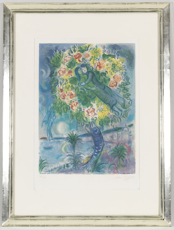 Chagall - Couple et Poisson