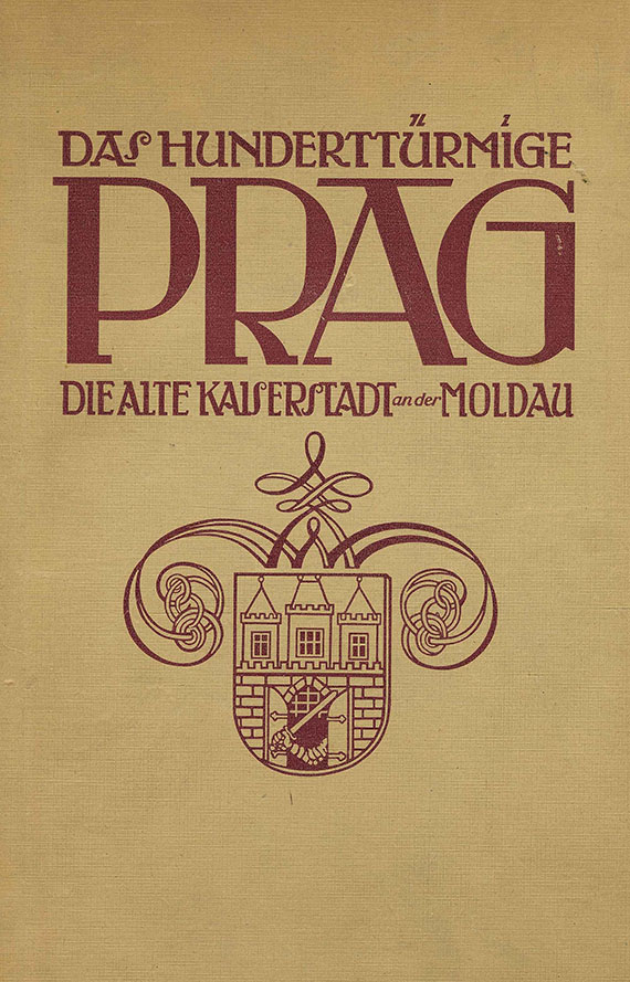Raumbilder - Prag. Dabei: Raumbild-Verlag-Lupe