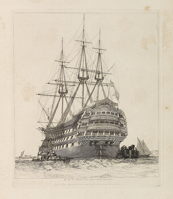 Schiffahrt - Cooke, Edward William, Sixty Five Plates of Shipping and Craft. 1829