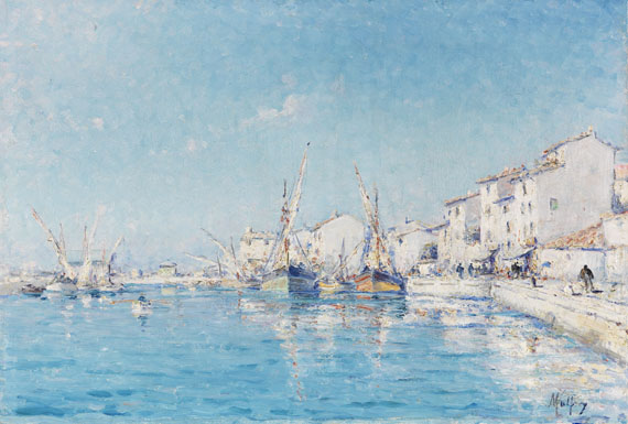 Henry Malfroy - Der südfranzösische Fischerhafen von Martigues