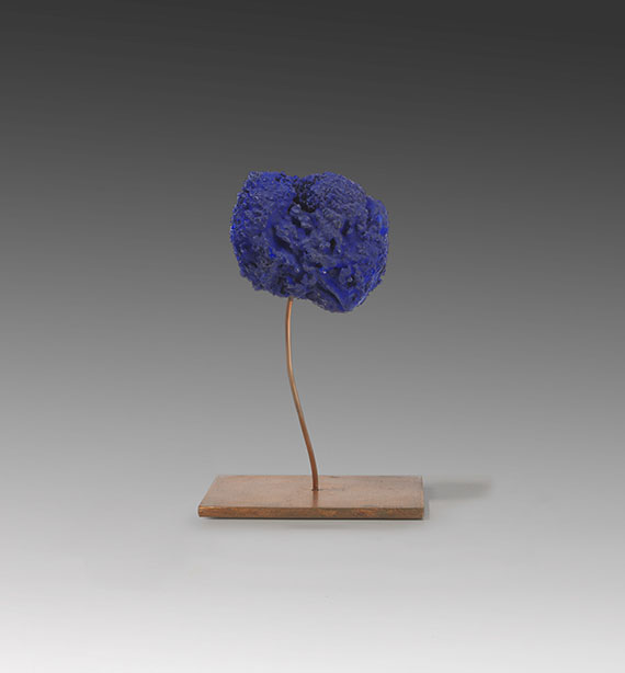 Yves Klein - Eponge bleue
