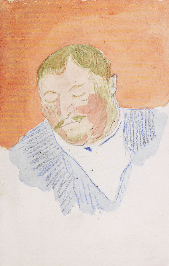 Marianne von Werefkin - Porträt eines Mannes (Der Alte)
