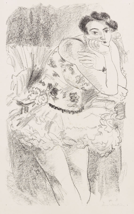 Henri Matisse - Danseuse Debout, accoudée (Dix danseuses)