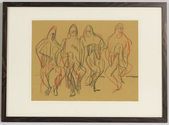 Ernst Ludwig Kirchner - Wigman - Tanz - Rahmenbild