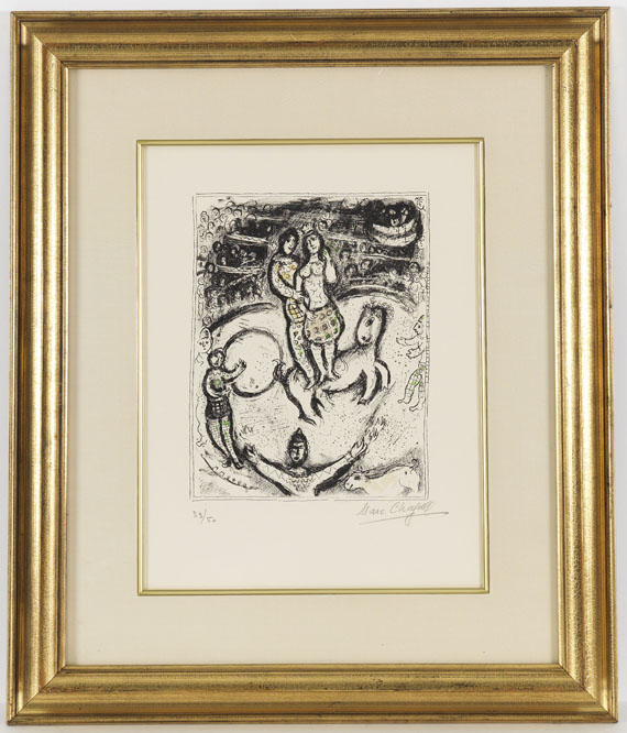Marc Chagall - Cirque - Rahmenbild