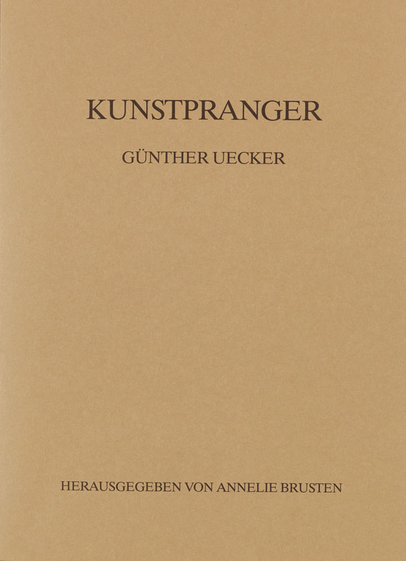 Günther Uecker - Kunstpranger - Weitere Abbildung