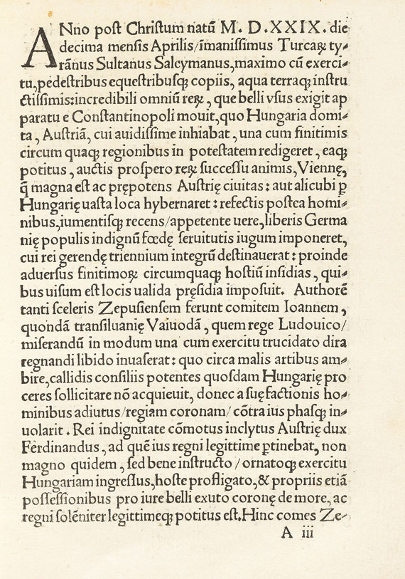 Johannes Rosinus - Viennae Austriae Urbis. 1530