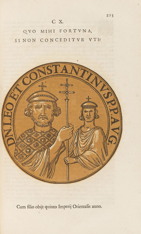 Hubertus Goltzius - Icones imperatorum romanorum. - Weitere Abbildung