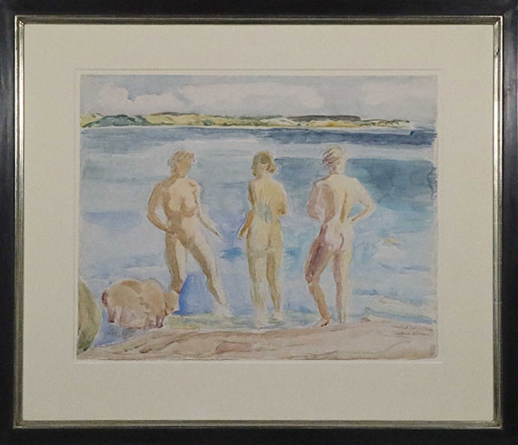 Heckel - Drei Frauen am Meer