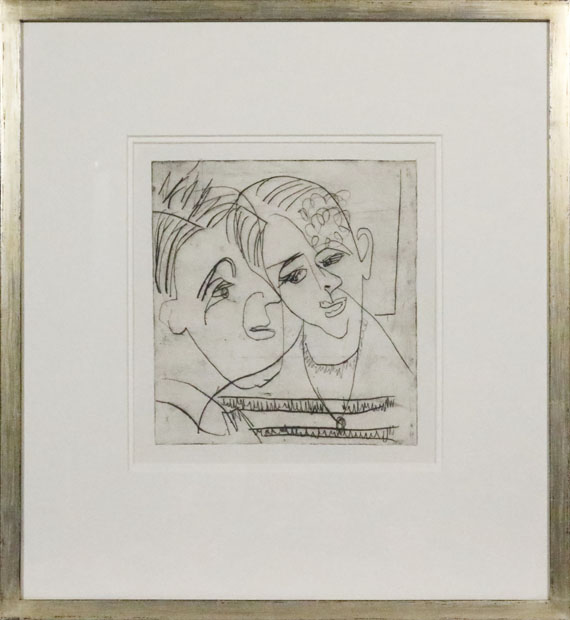 Ernst Ludwig Kirchner - Die Hembusse - Rahmenbild
