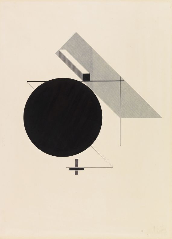 El Lissitzky - Proun IV - Blatt  4 der I. Kestnermappe, Proun