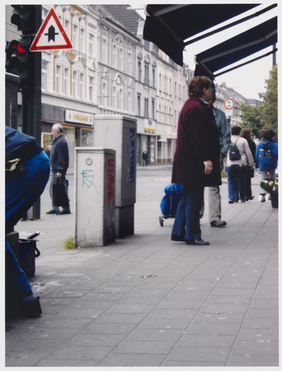 Thomas Struth - Obdachlose fotografieren Passanten - Weitere Abbildung