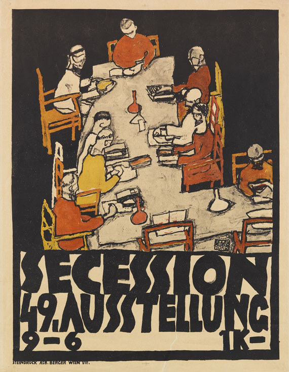 Egon Schiele - Secession 49. Ausstellung