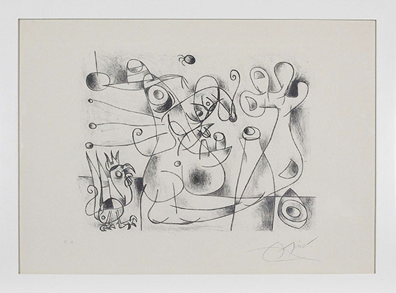Joan Miró - Aus: Ubu Roi - Rahmenbild