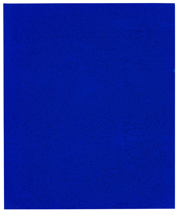 Yves Klein - Monochrome bleu (IKB 242 A)