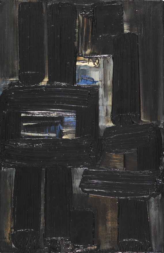 Pierre Soulages - Peinture 33 x 22, 1957