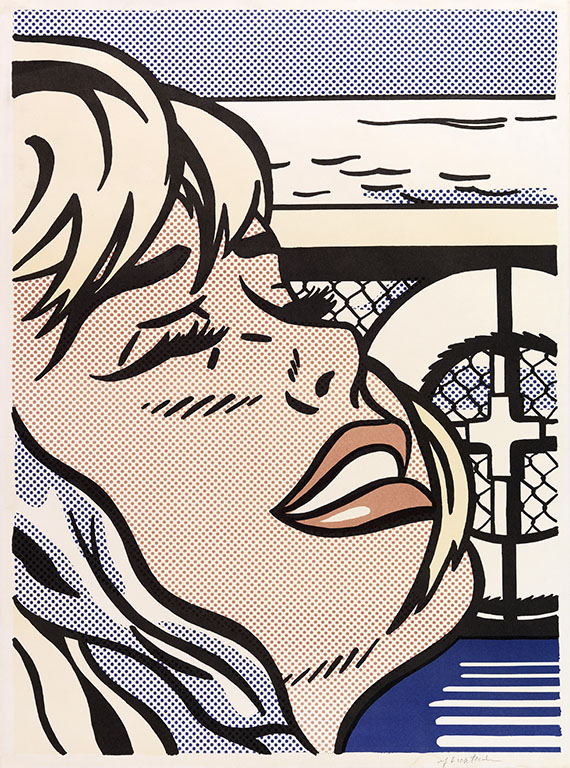 Roy Lichtenstein - Shipboard Girl