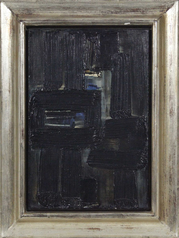 Pierre Soulages - Peinture 33 x 22, 1957 - Rahmenbild