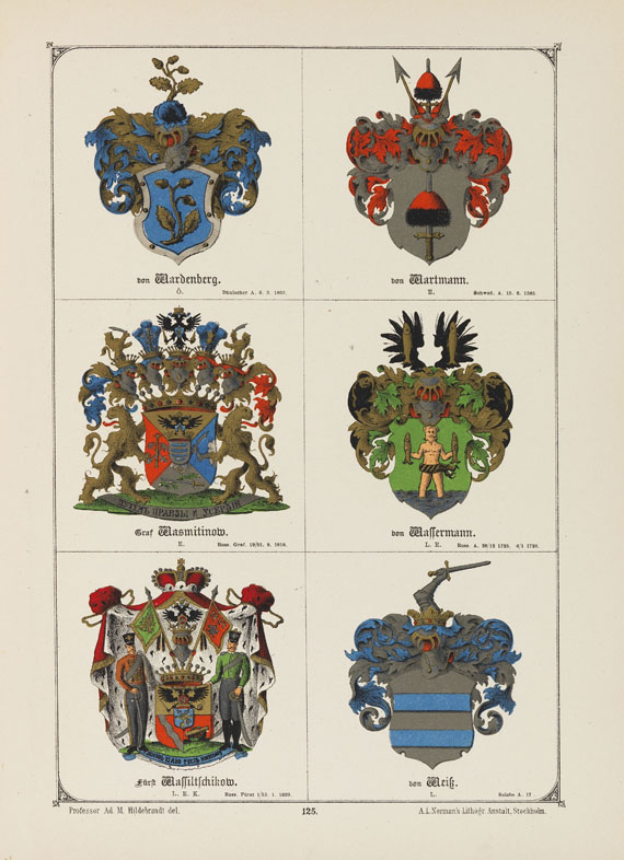 Carl Arvid Klingspor - Baltisches Wappenbuch