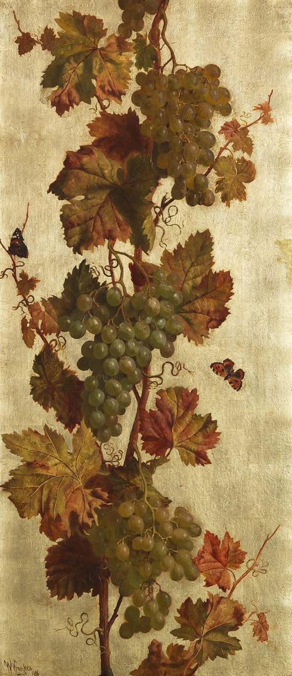 William Hughes - Weinreben, weiß und rot - Weitere Abbildung