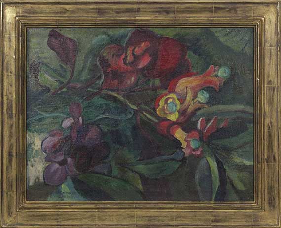 Gabriele Münter - Aus der Blumenwelt - Rahmenbild