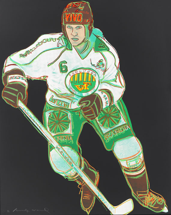 Andy Warhol - Frolunda Hockeyplayer