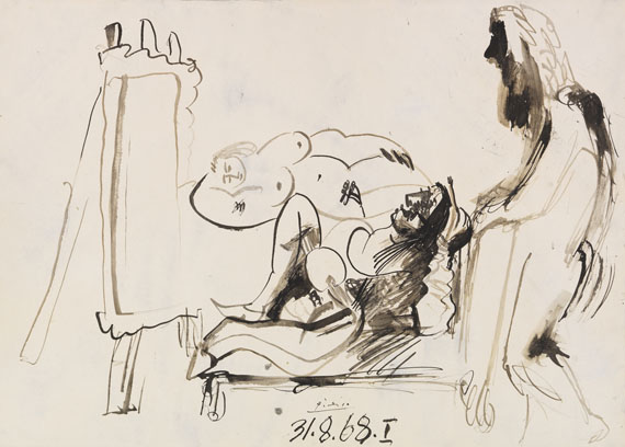 Pablo Picasso - Peintre et modèles