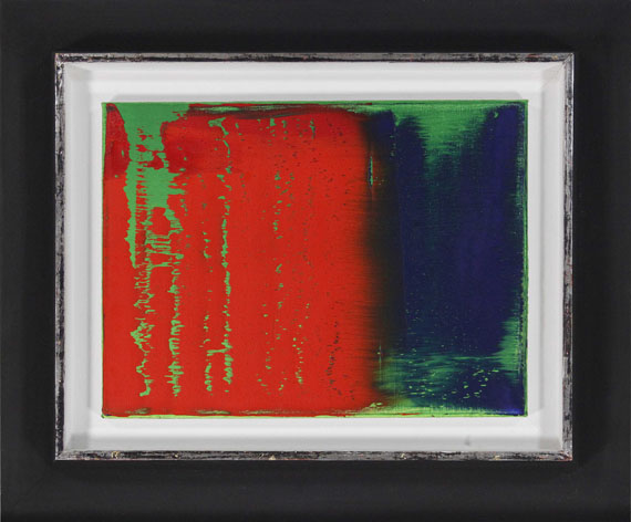 Gerhard Richter - Grün-Blau-Rot - Rahmenbild