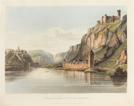 Johann Isaak von Gerning - A picturesque tour along the Rhine