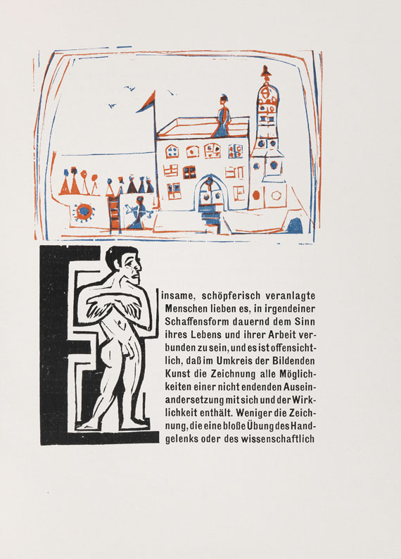Will Grohmann - Kirchner Zeichnungen