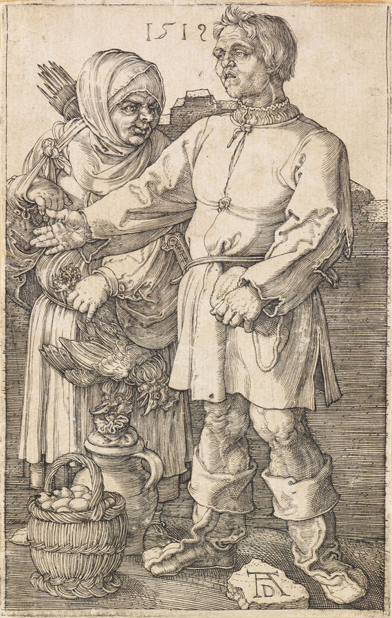 Albrecht Dürer - Der Marktbauer und sein Weib