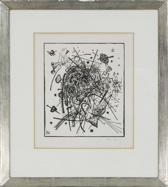 Wassily Kandinsky - Kleine Welten VIII - Rahmenbild
